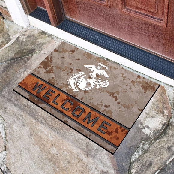 U.S. Marines Crumb Rubber Door Mat*