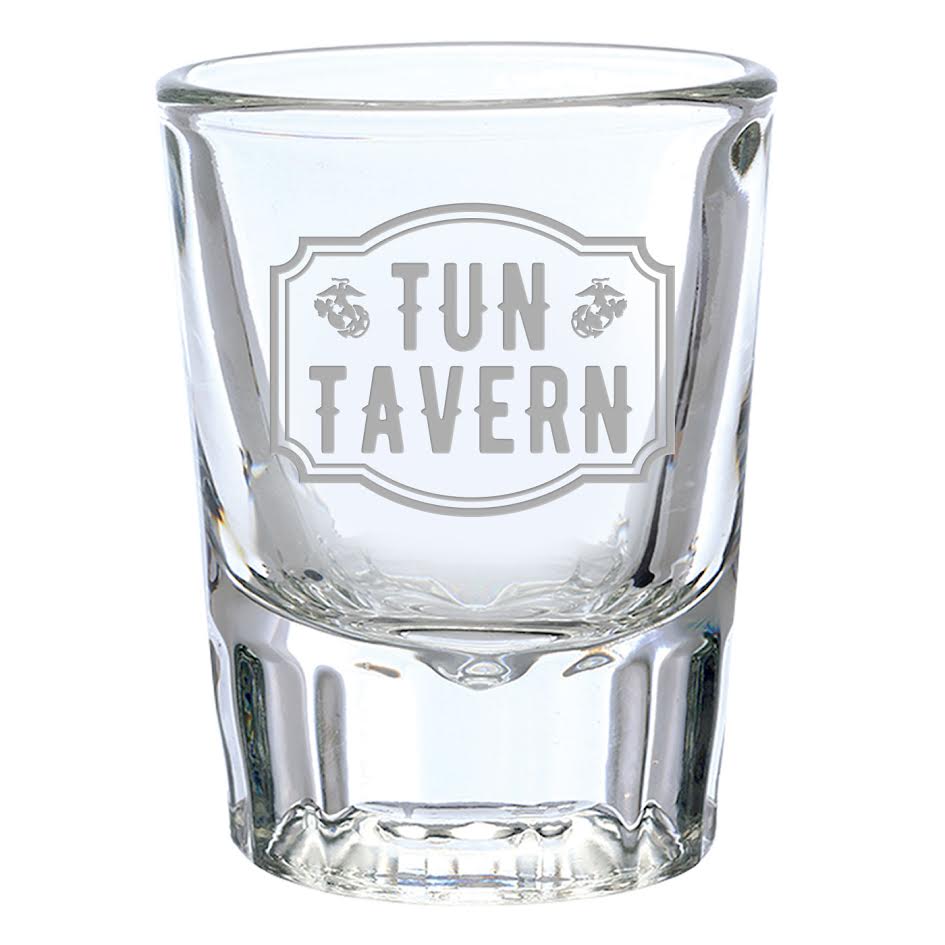 Tun Tavern 2oz Shot Glass