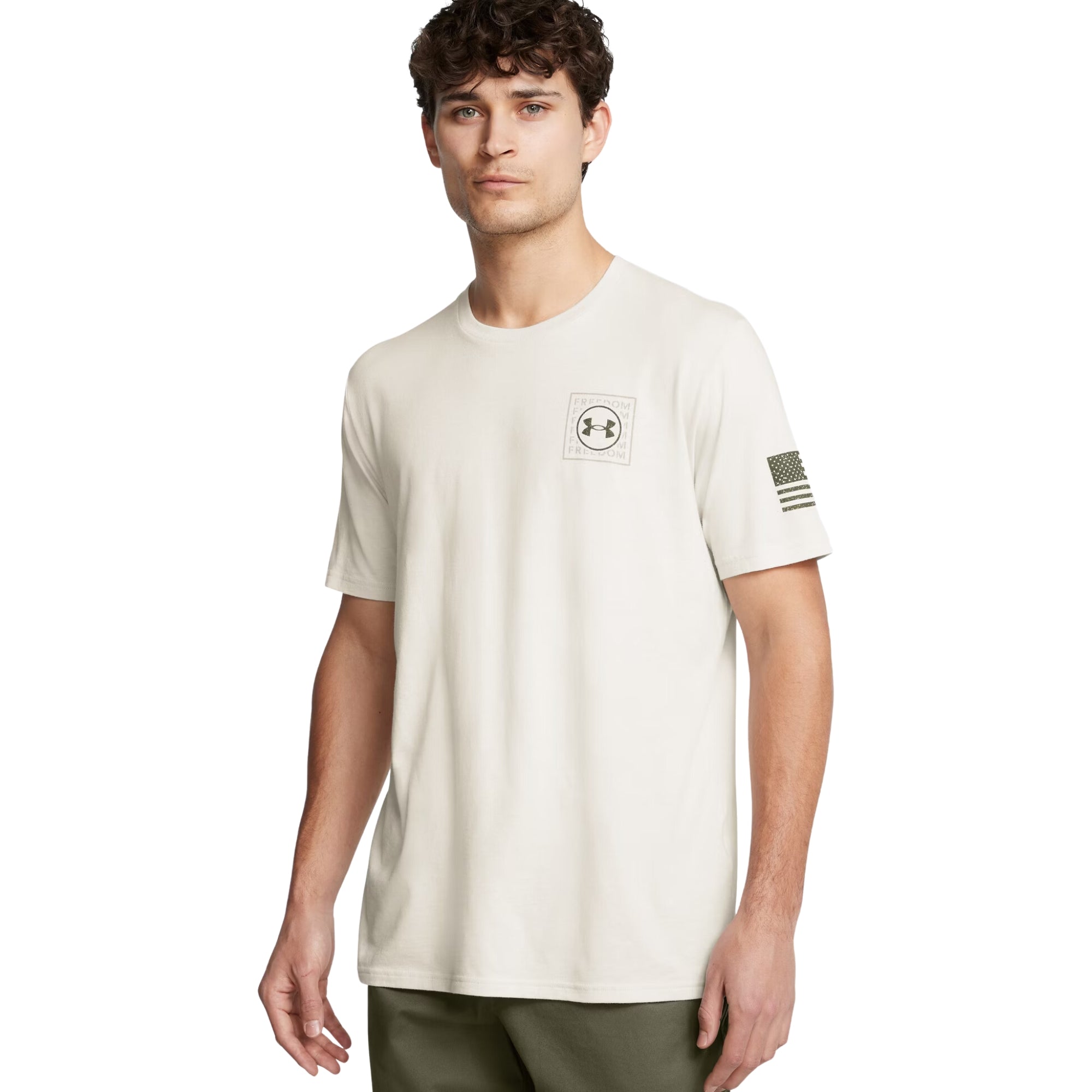 Under Armour Freedom Snake T-Shirt (White)