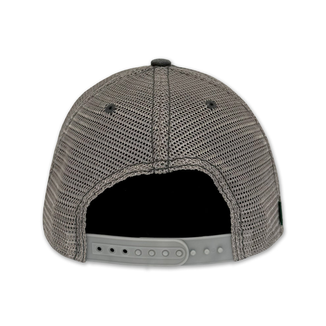 USMC Bulldog Dashboard Trucker Hat (Black/Grey)