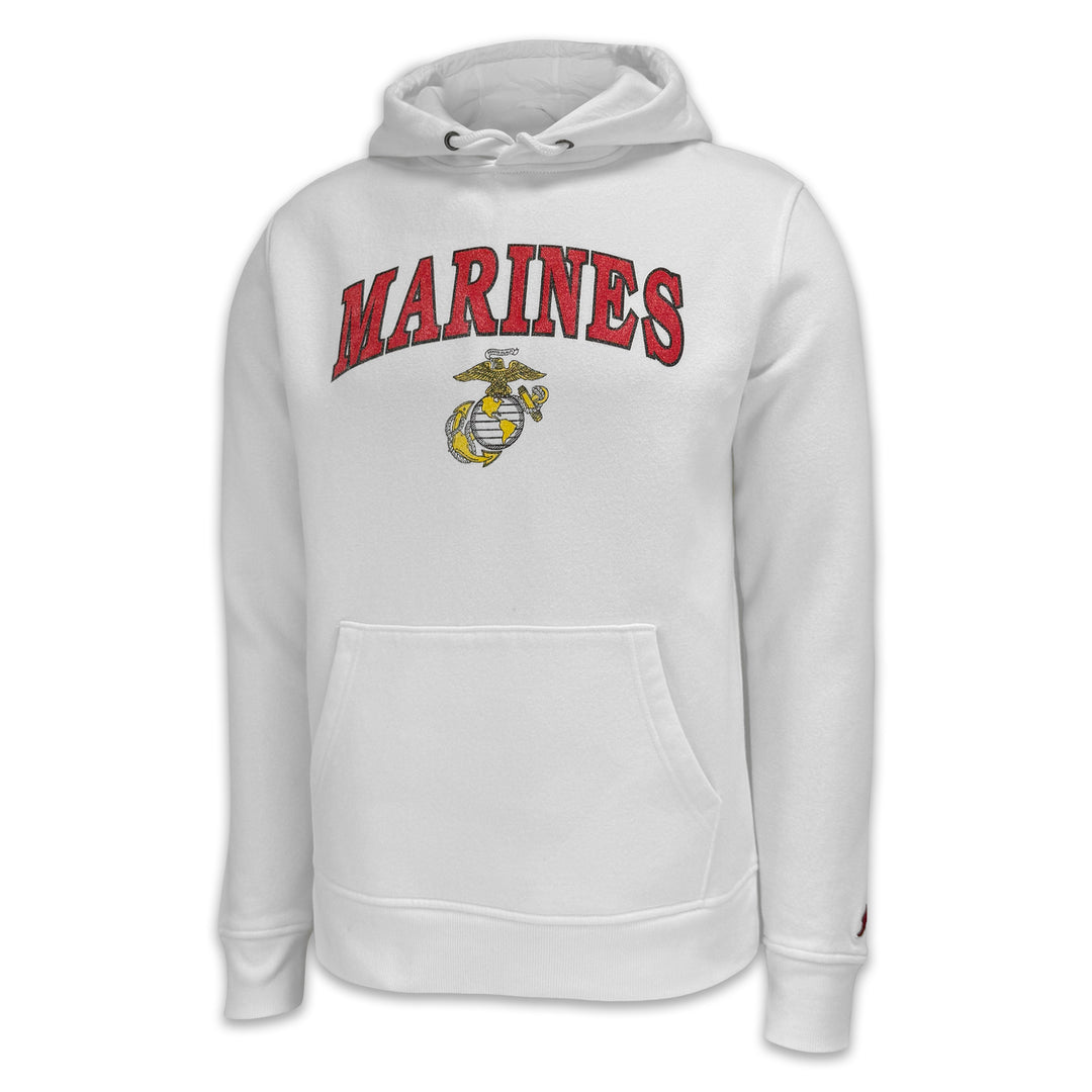 Marines EGA Hood (White)