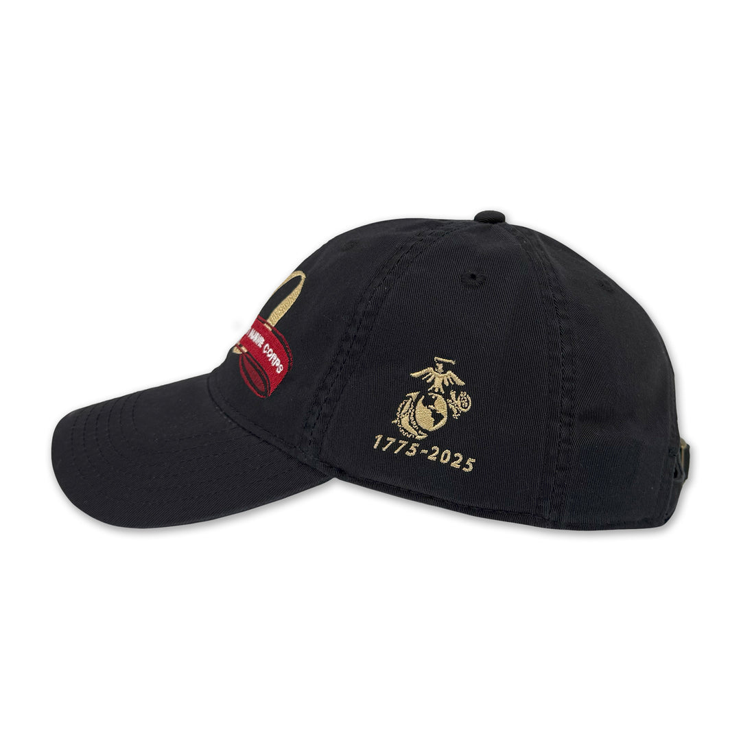 USMC 250th Anniversary Hat (Black)