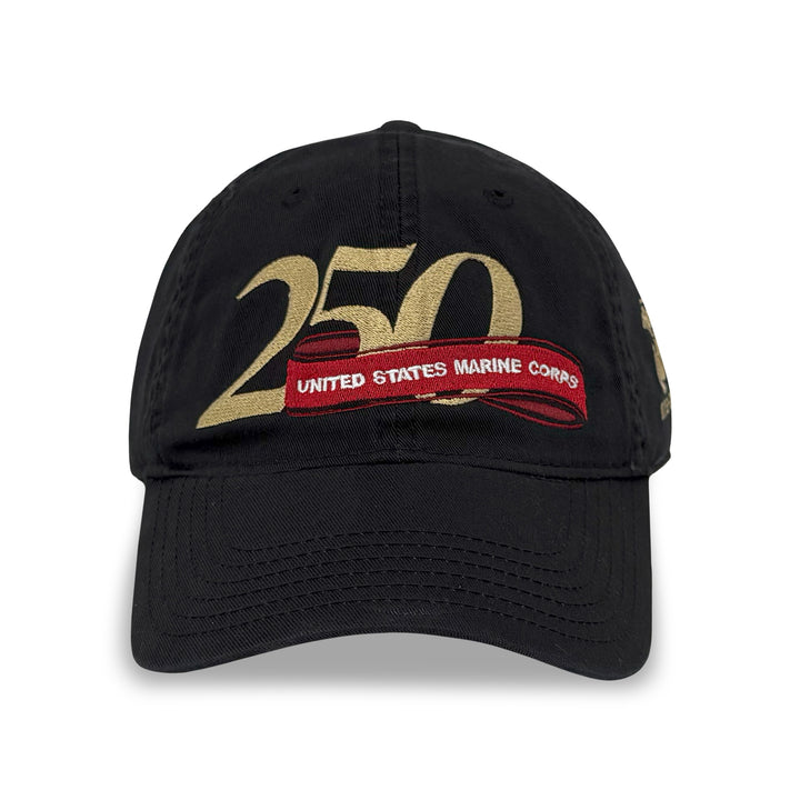 USMC 250th Anniversary Hat (Black)