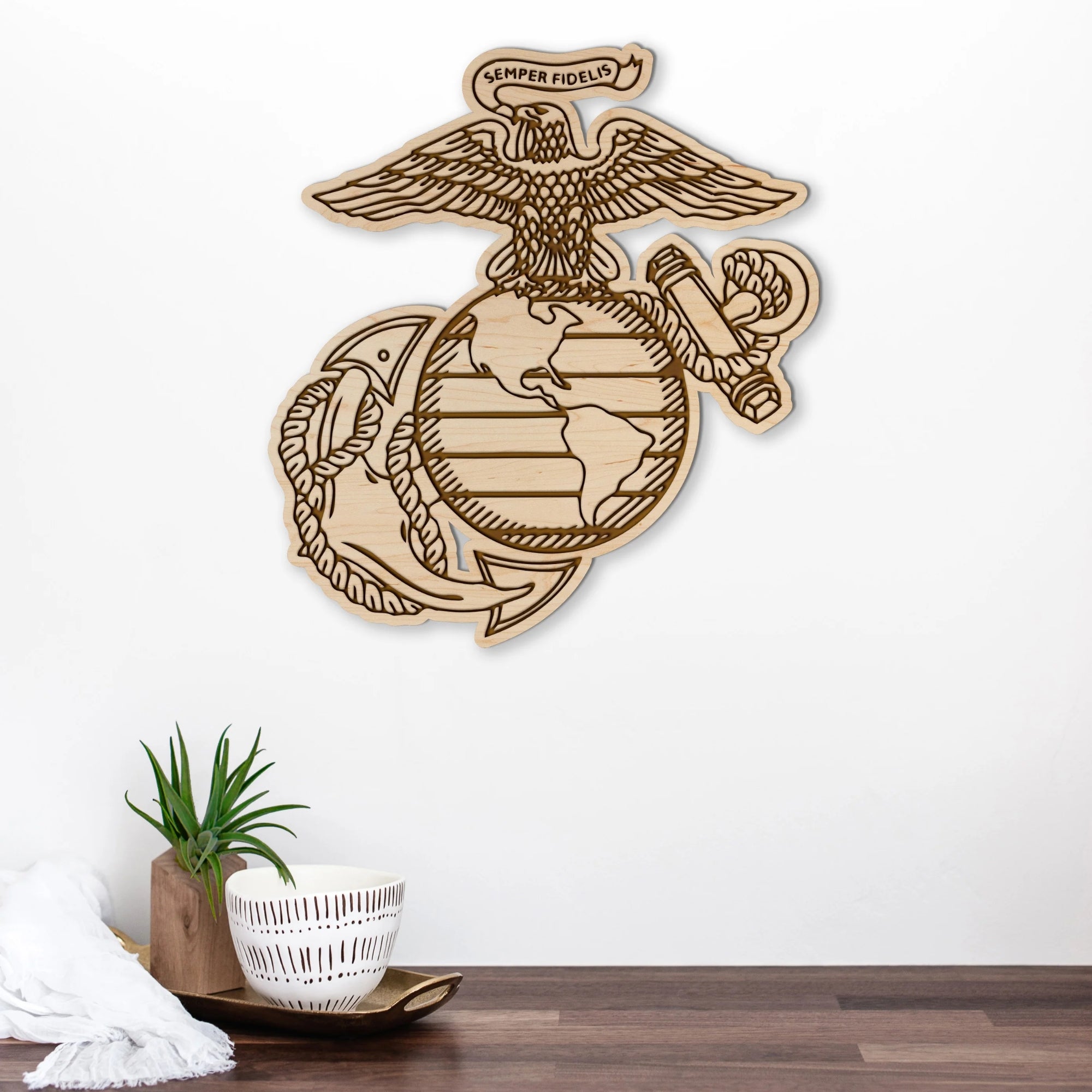 Marines Emblem Wall Hanging*