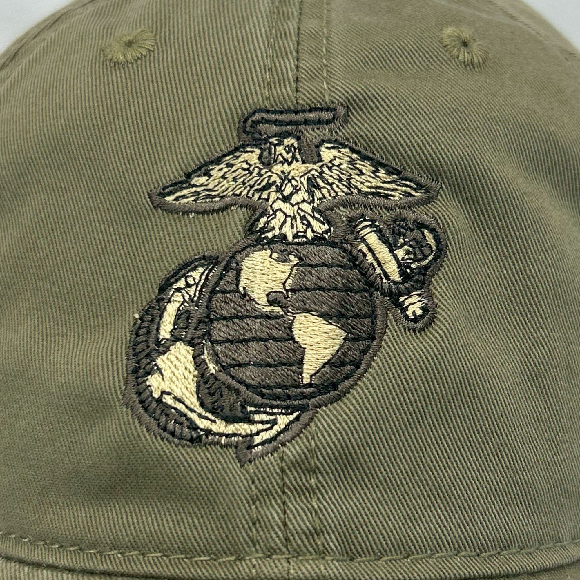 USMC EGA Veteran Twill Hat (Moss)