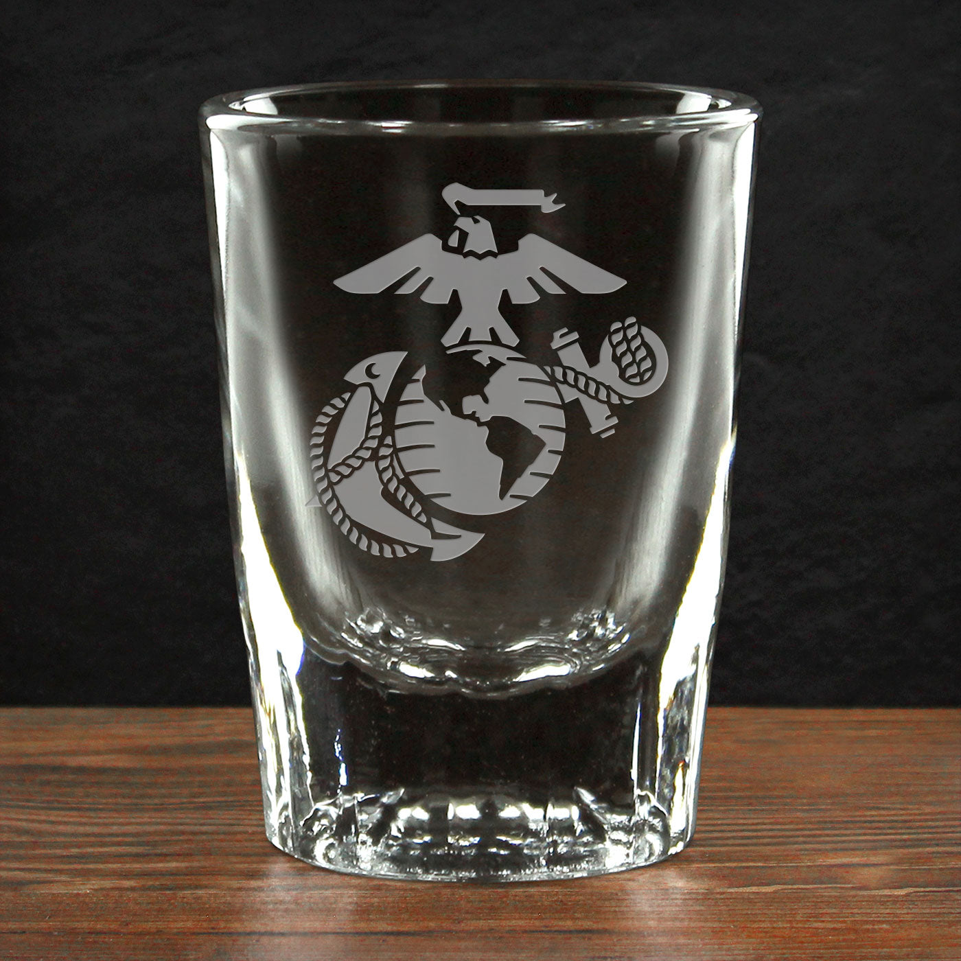 US Marines 2oz Shot Glass