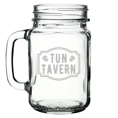 Tun Tavern 16oz Old Fashioned Drinking Jar with Handle