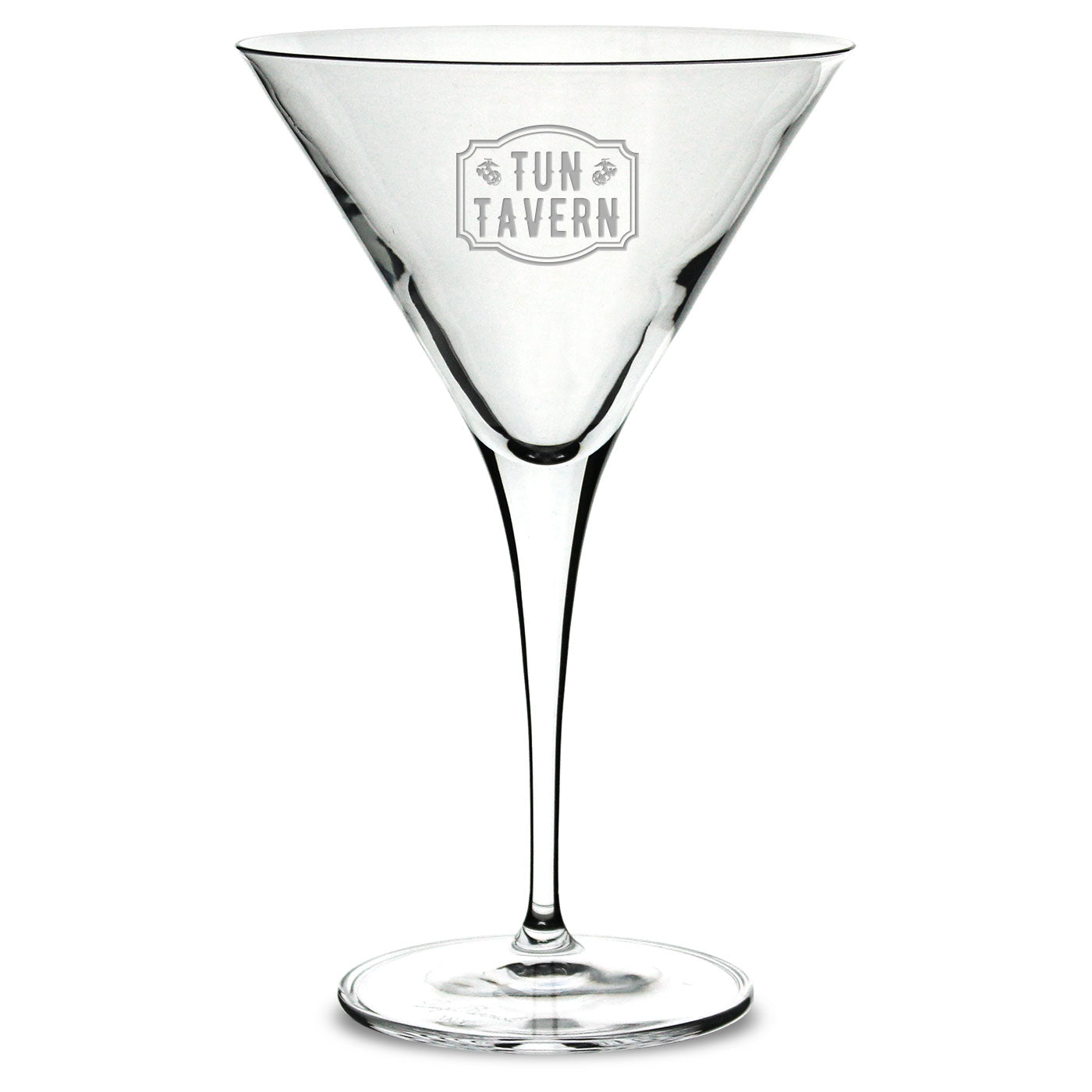 Tun Tavern Luigi Bormioli 10oz Martini Glass