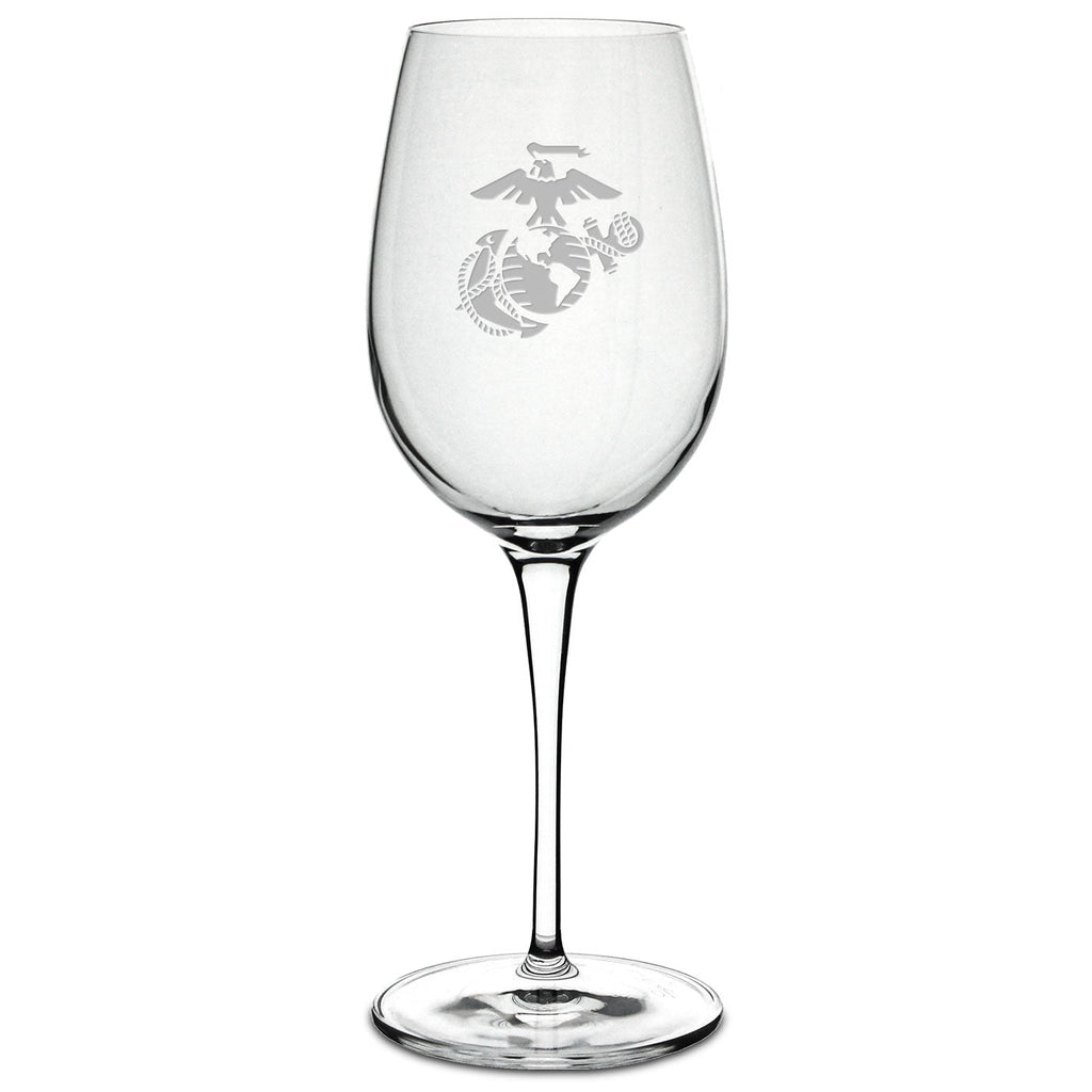 Marines EGA Luigi Bormioli 12oz White Wine Glass