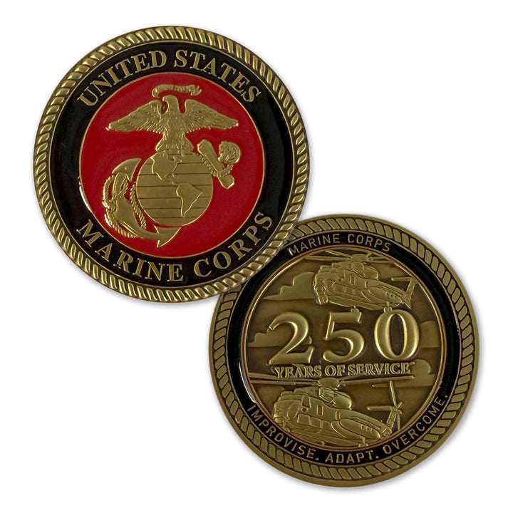 United States Marine Corps 250th Challenge Coin