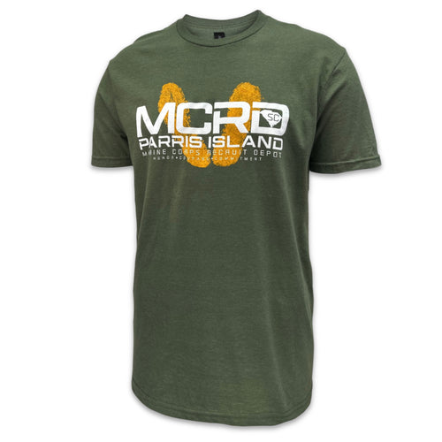 MCRD Parris Island T-Shirt (OD Green)
