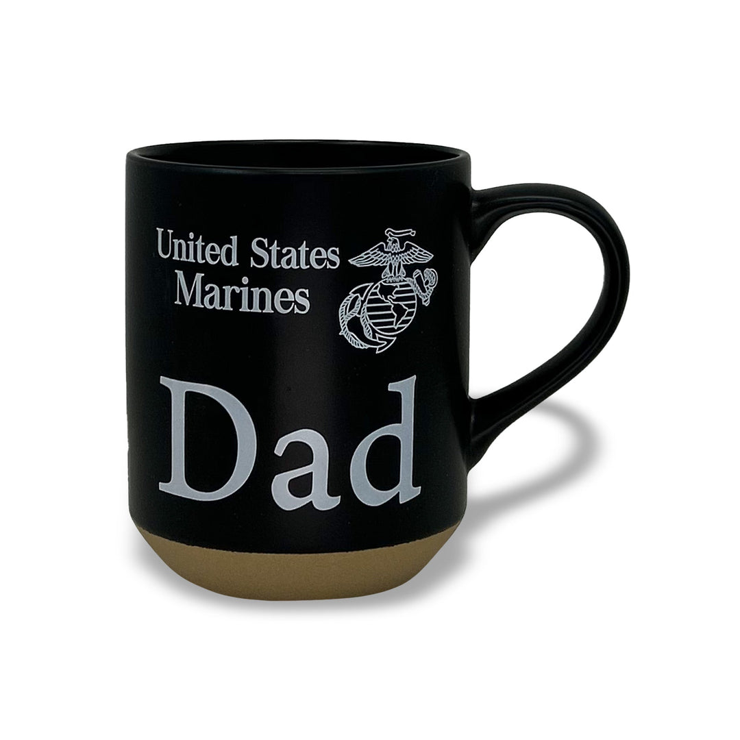 Marines Dad 16oz Matte Sandstone Mug