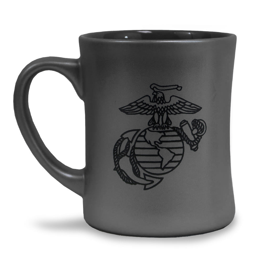 Marine Veteran 16oz MK Matte Mug (Grey)