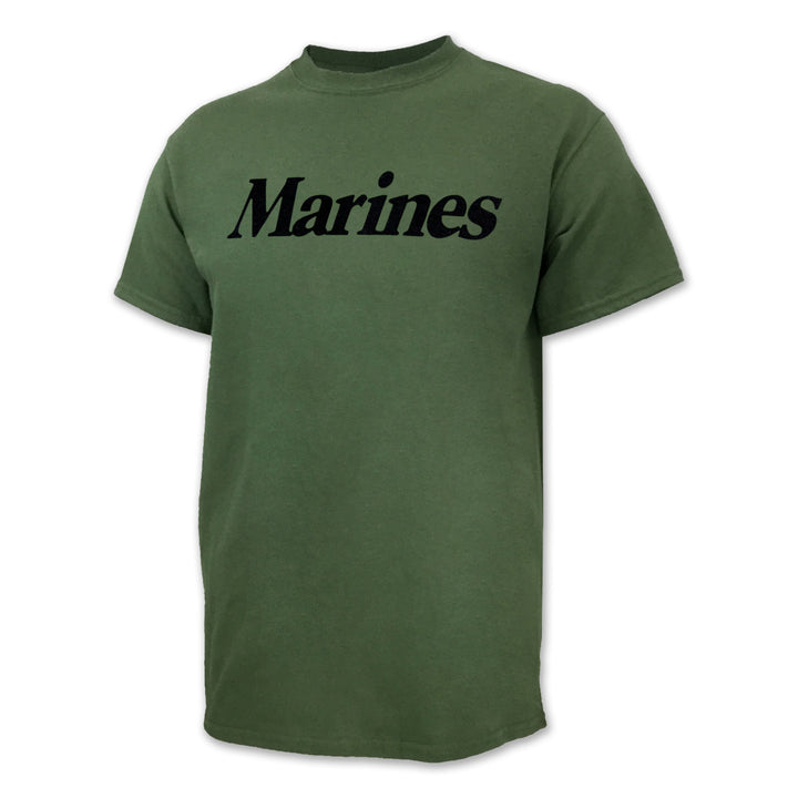Marines Youth Logo Core T-Shirt (OD Green)