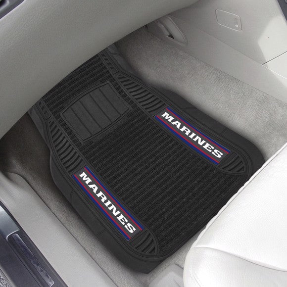 U.S. Marines 2-pc Deluxe Car Mat Set*