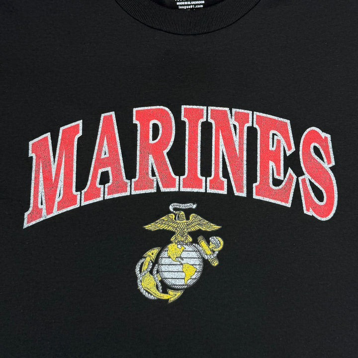 Marines EGA Long Sleeve T-Shirt (Black)