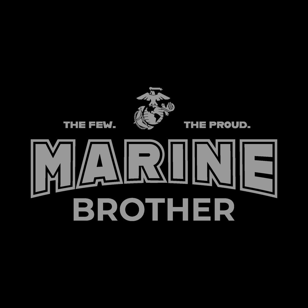 Marines Brother Youth Hood (Black)