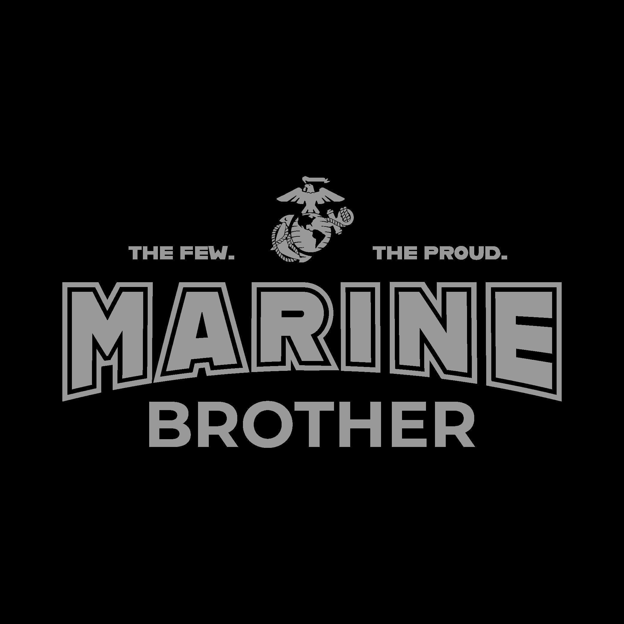 Marines Brother Youth Hood (Black)