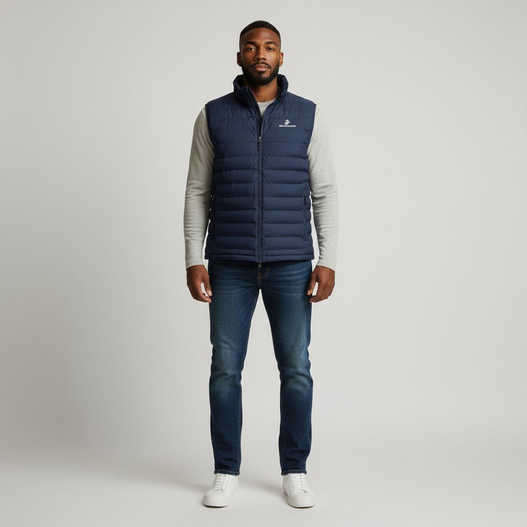 Marines EGA Columbia Powder Lite Vest (Navy)*