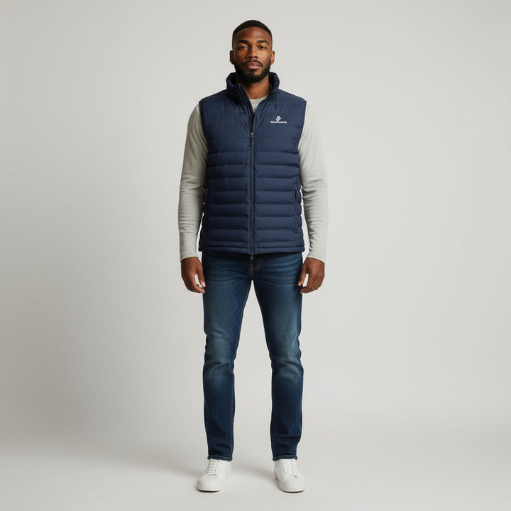 Marines EGA Columbia Powder Lite Vest (Navy)*