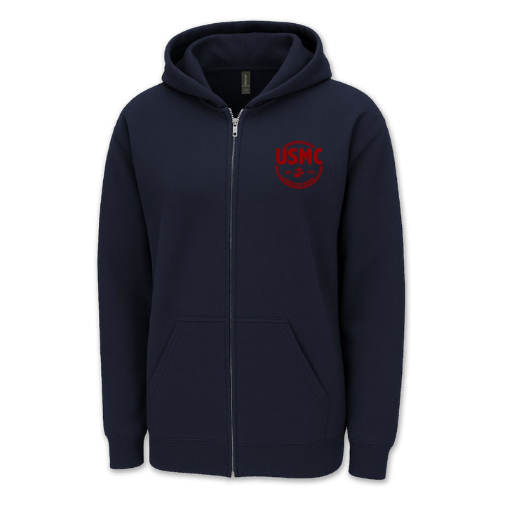 Marines Retired Full Zip