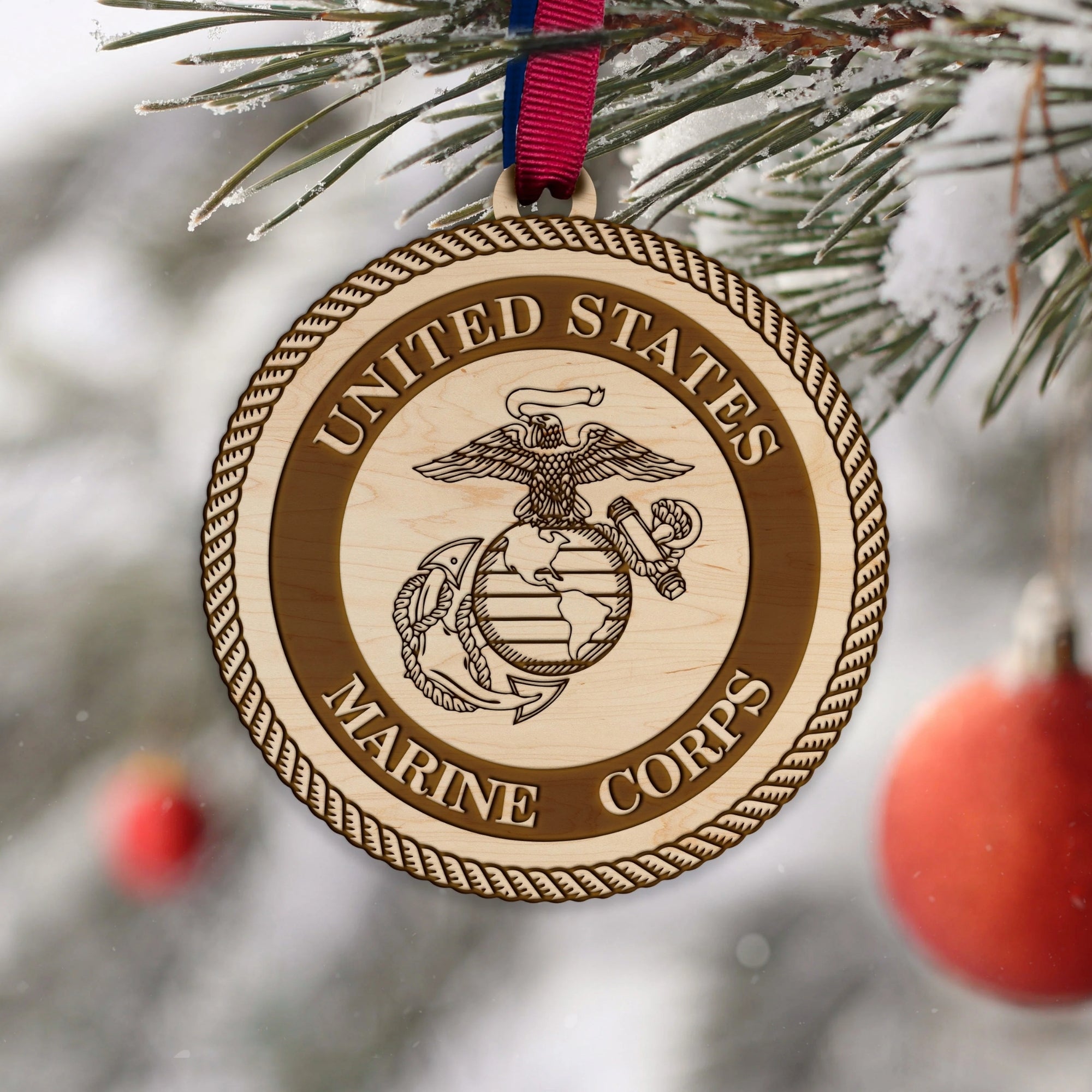 Marines Seal Ornament