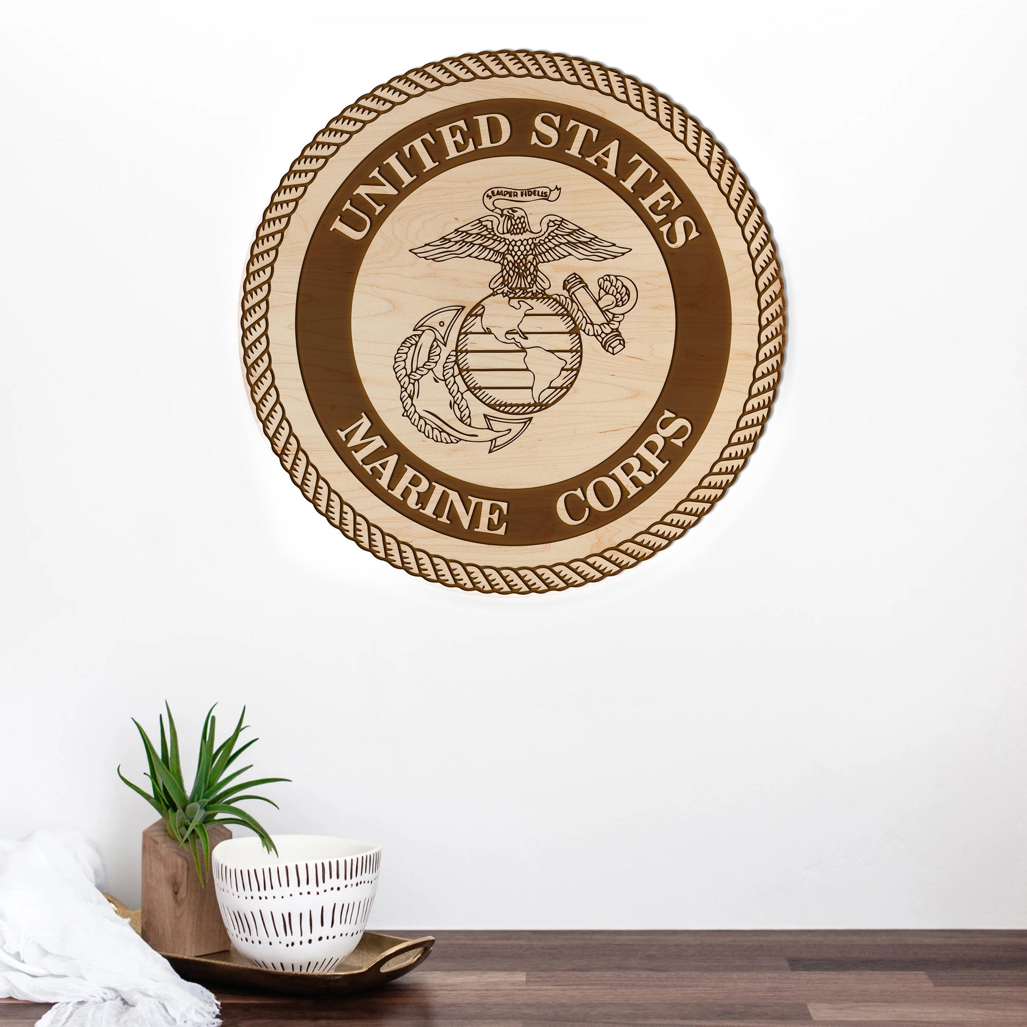 Marines Seal Wall Hanging*