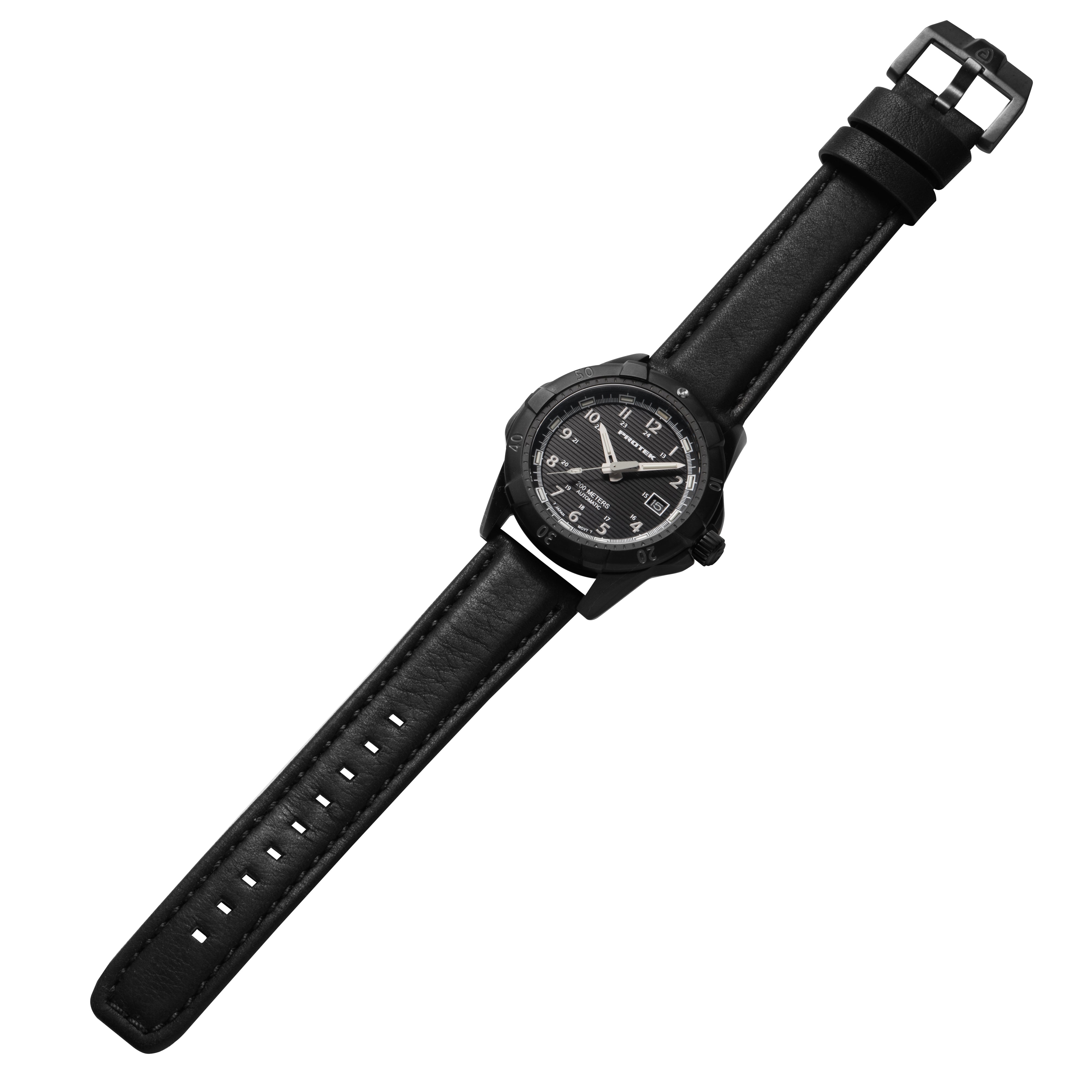 Protek USMC Gent's Steel Dive 2200 Series (Black)