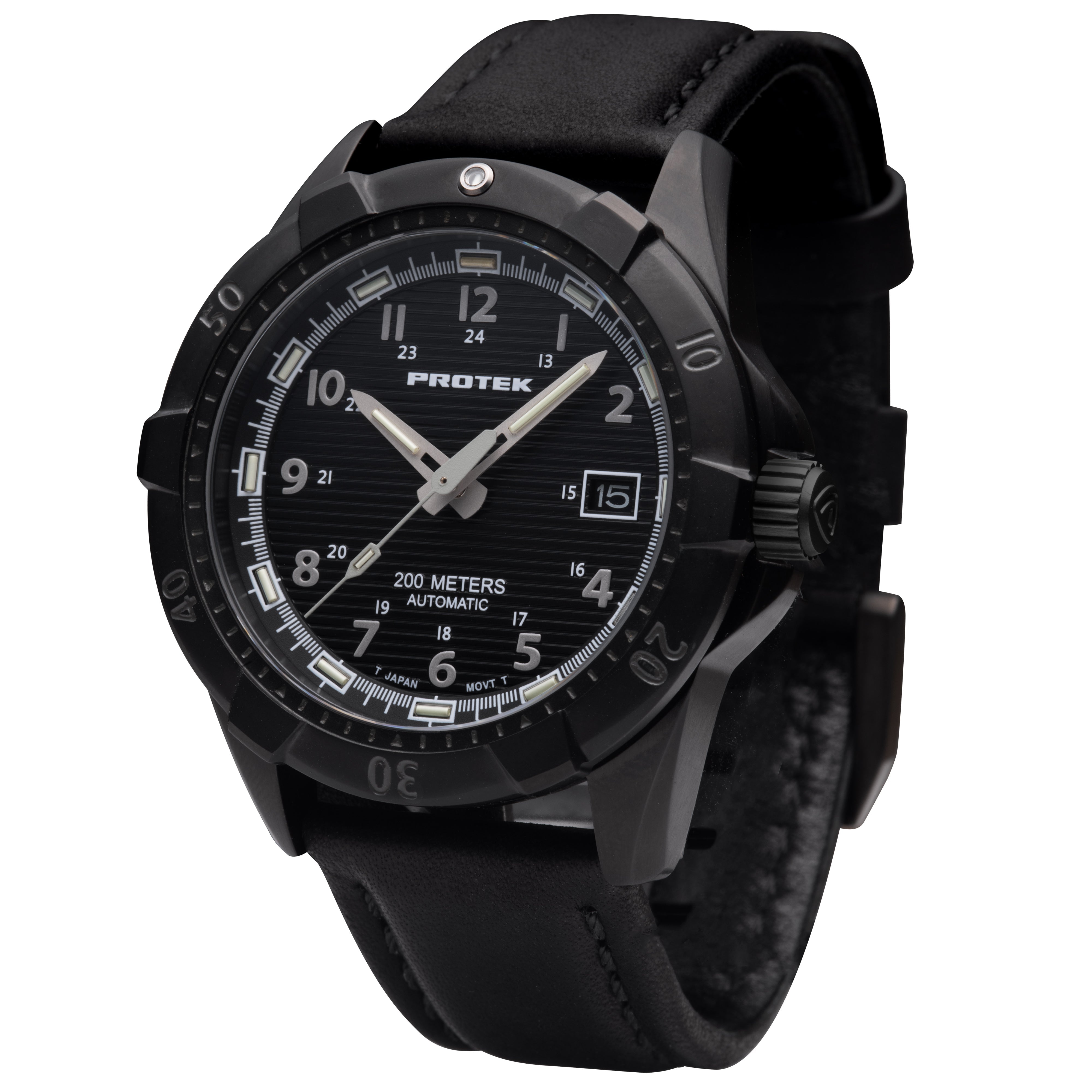 Protek USMC Gent's Steel Dive 2200 Series (Black)