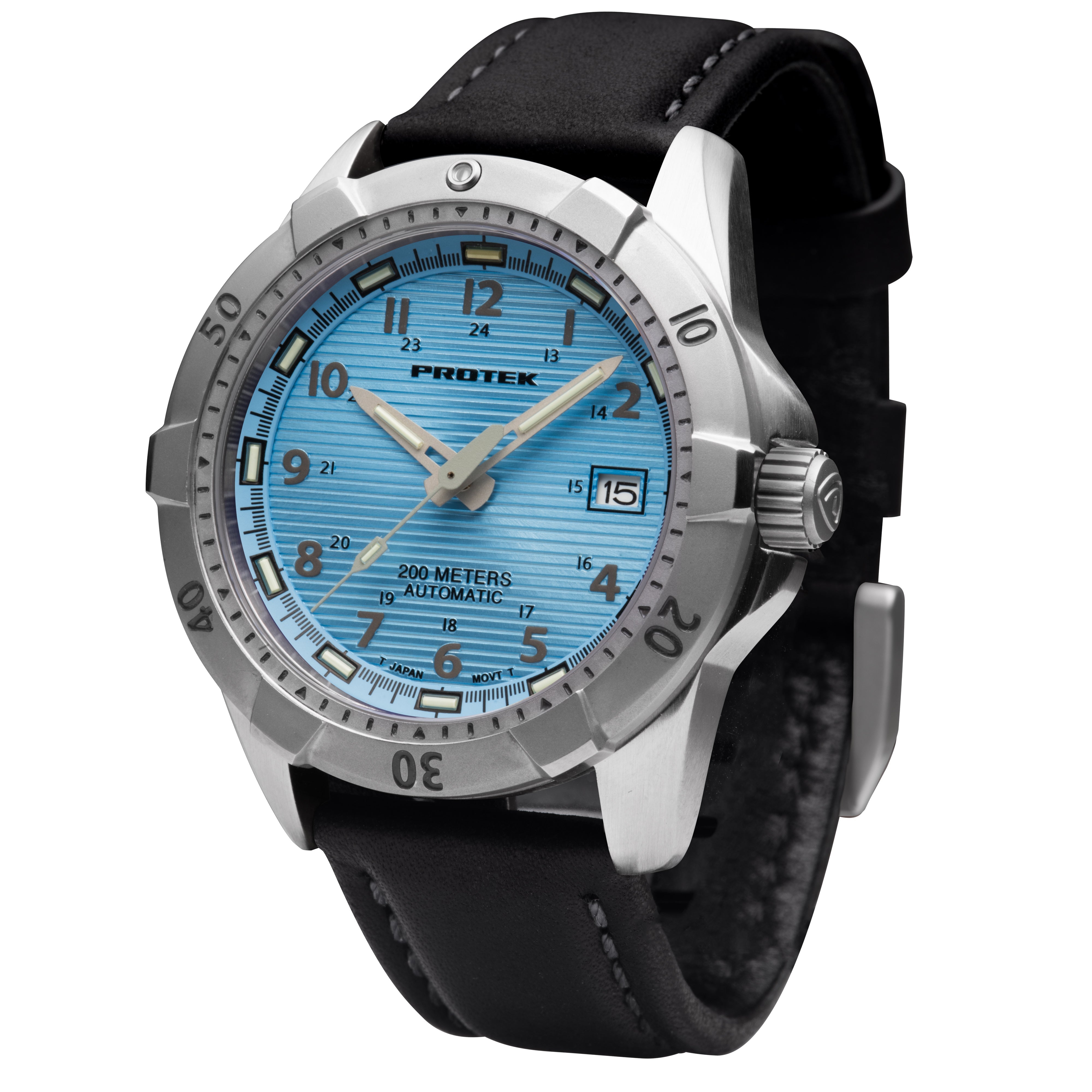 Protek USMC Gent's Steel Dive 2200 Series (Ice Blue)