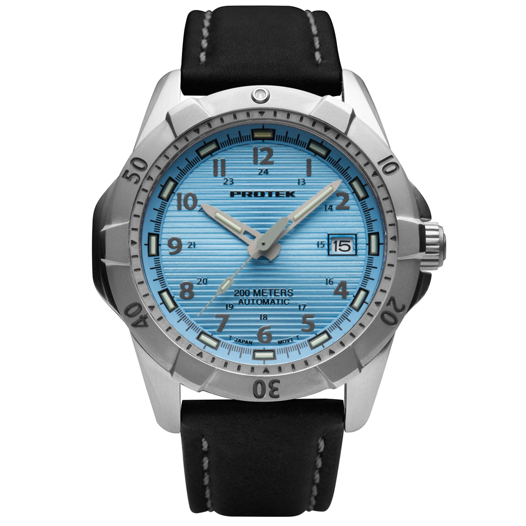 Protek USMC Gent's Steel Dive 2200 Series (Ice Blue)