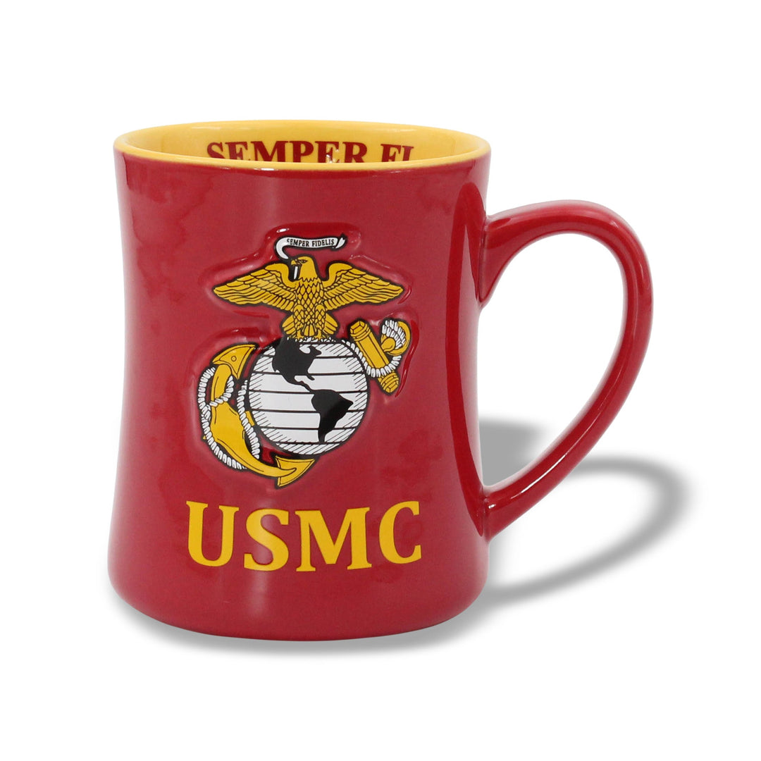 Marines Bulldog Mug (Red)