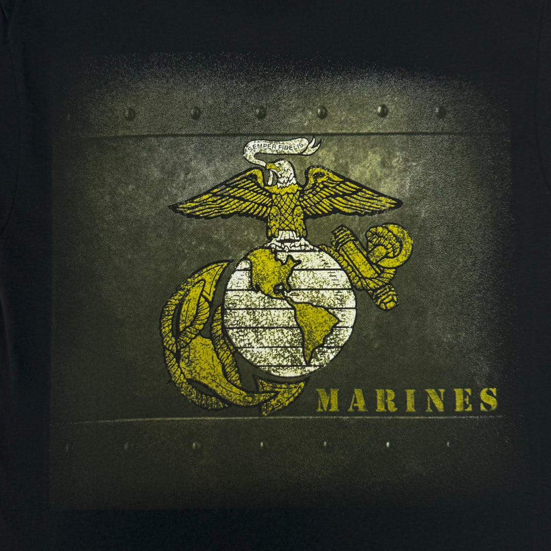 Marines Rivets T-Shirt (Black)
