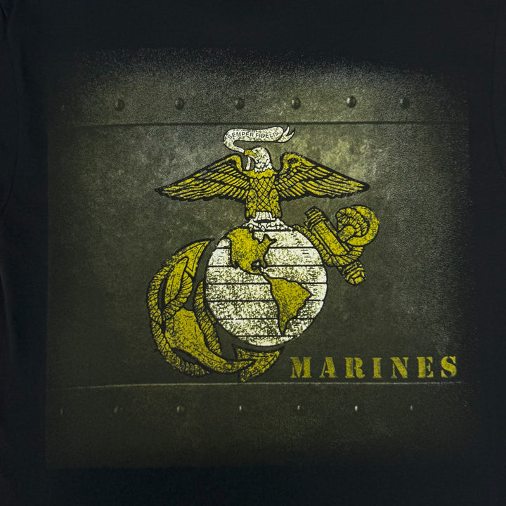 Marines Rivets T-Shirt (Black)