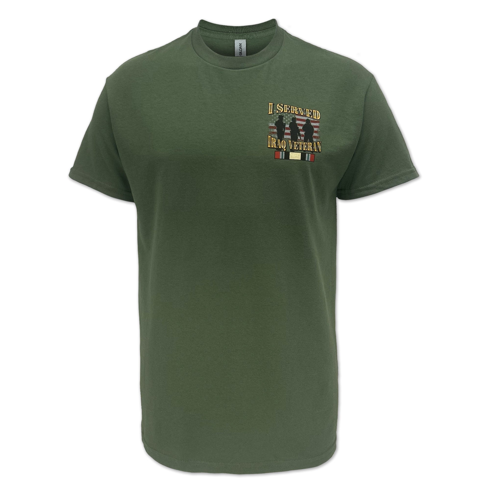 I Served Iraq Veteran T-Shirt (OD Green)