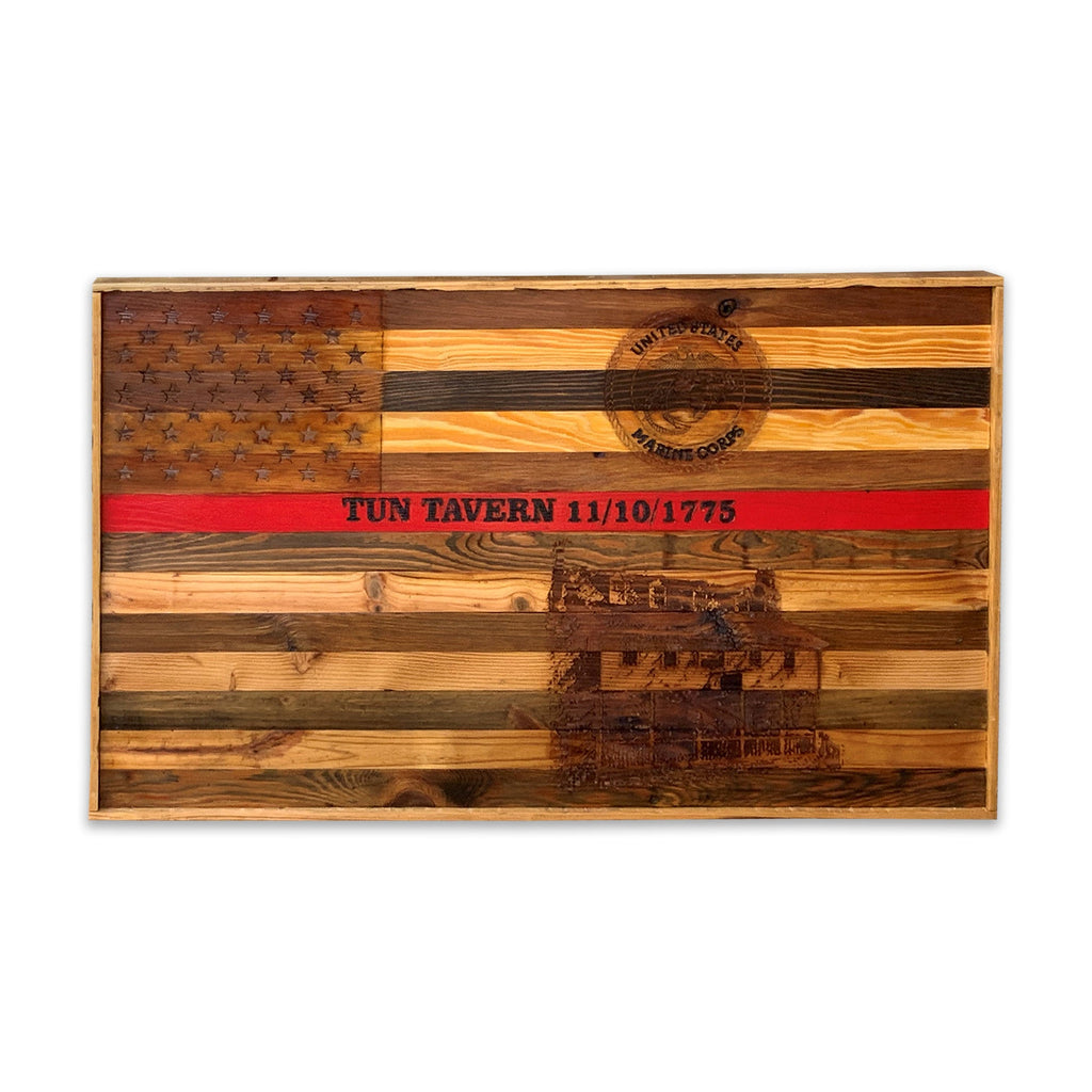 Tun Tavern Barnwood Flag (Small)*