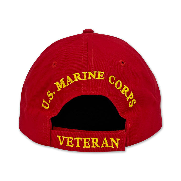 U.S. Marine Corps Veteran Hat (Red)
