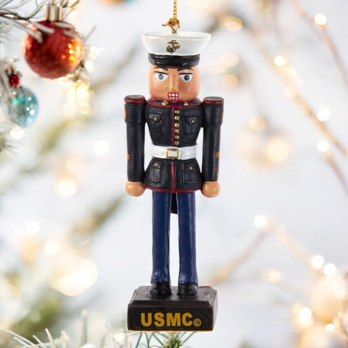 U.S. Marine Corps Military Nutcracker Ornament