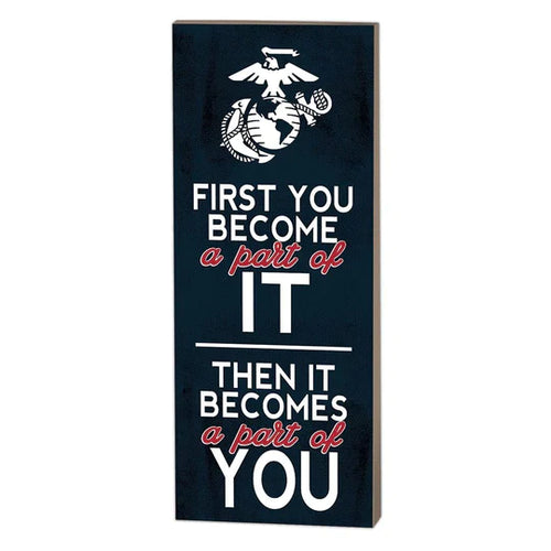 Marines First You Become Sign (7x18)