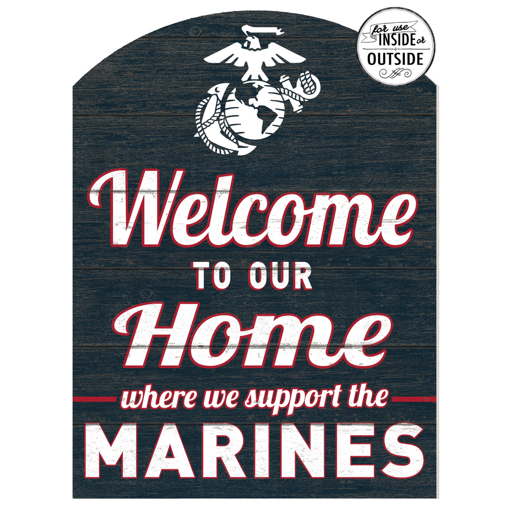 Marines Indoor Outdoor Marquee Sign (16x22)