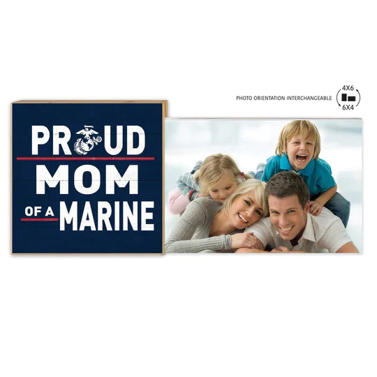 Marines Floating Picture Frame Military Proud Mom*
