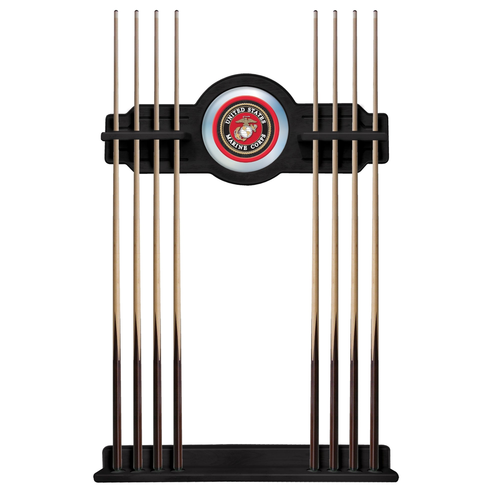 Marines EGA Solid Wood Cue Rack*