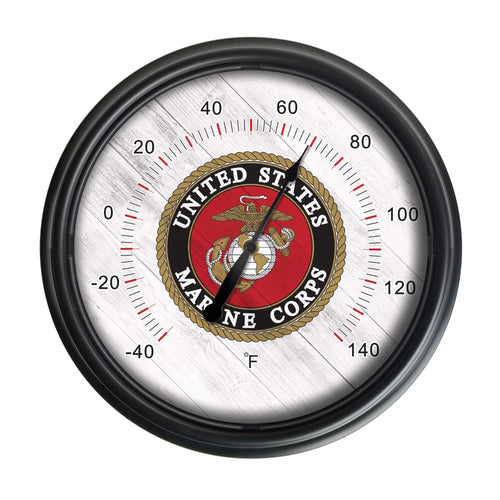 United States Marine Corps Indoor/Outdoor LED Thermometer