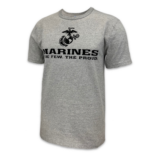 Marines EGA Champion T-Shirt (Grey)