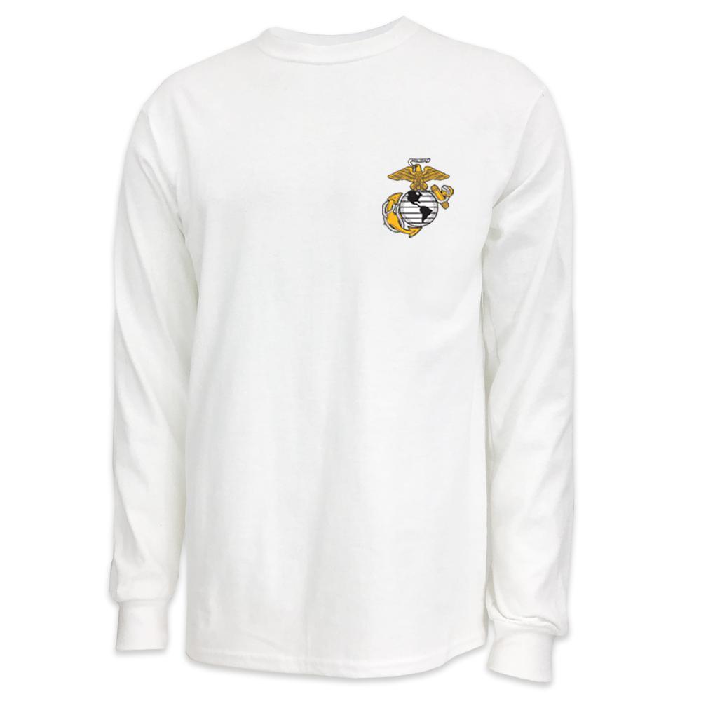 USMC EGA Logo Long Sleeve T-Shirt