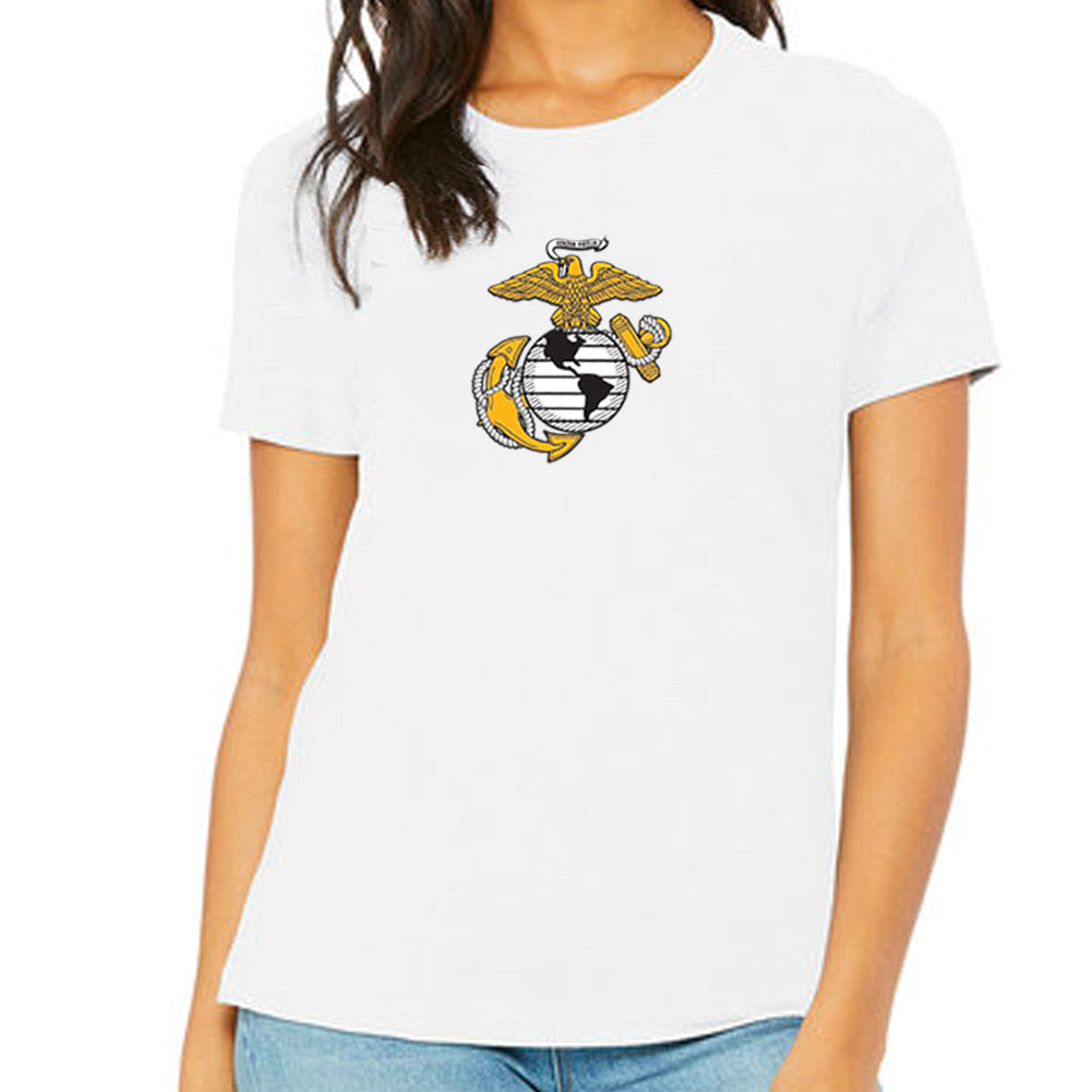 Marines Ladies EGA Logo T-Shirt