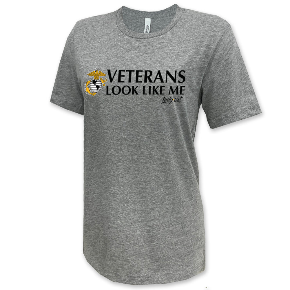 Marines Vet Looks Like Me T-Shirt (unisex fit)