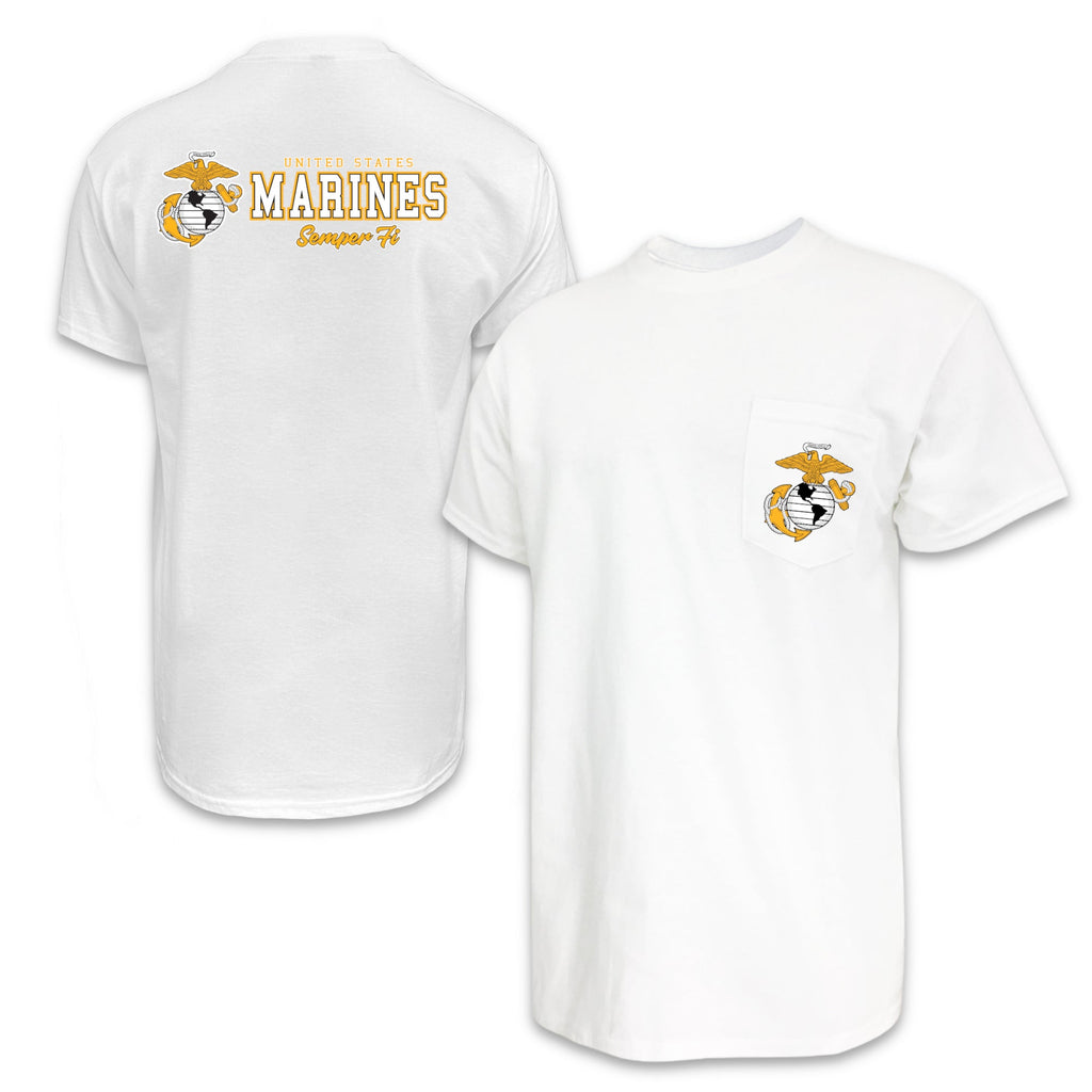 Marines Mens Pocket Duo T-Shirt