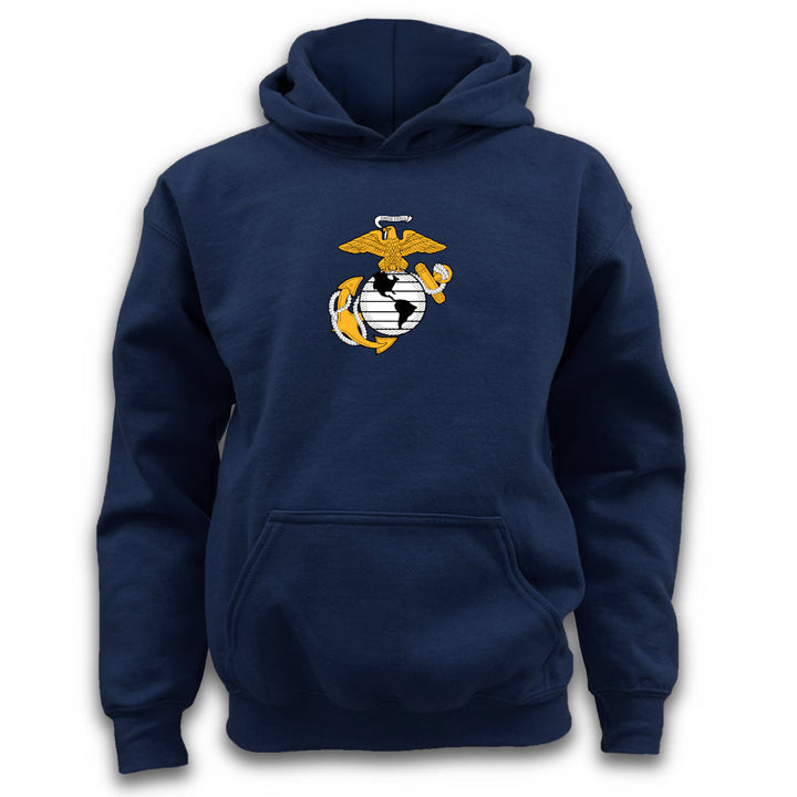 Marines Youth EGA Logo Hood