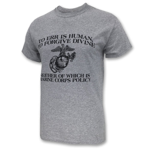 Marine Corps Err Is Human T-Shirt